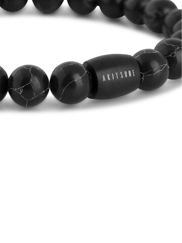 Akitsune Armband 'Regis' in Schwarz