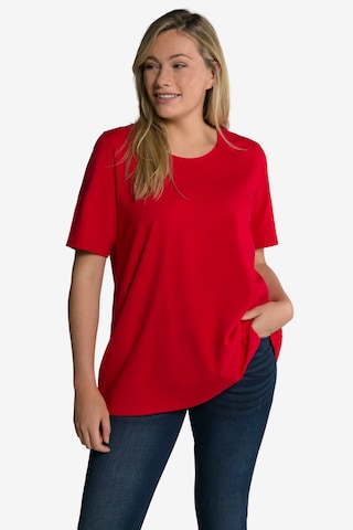 Ulla Popken Shirt in Rood: voorkant