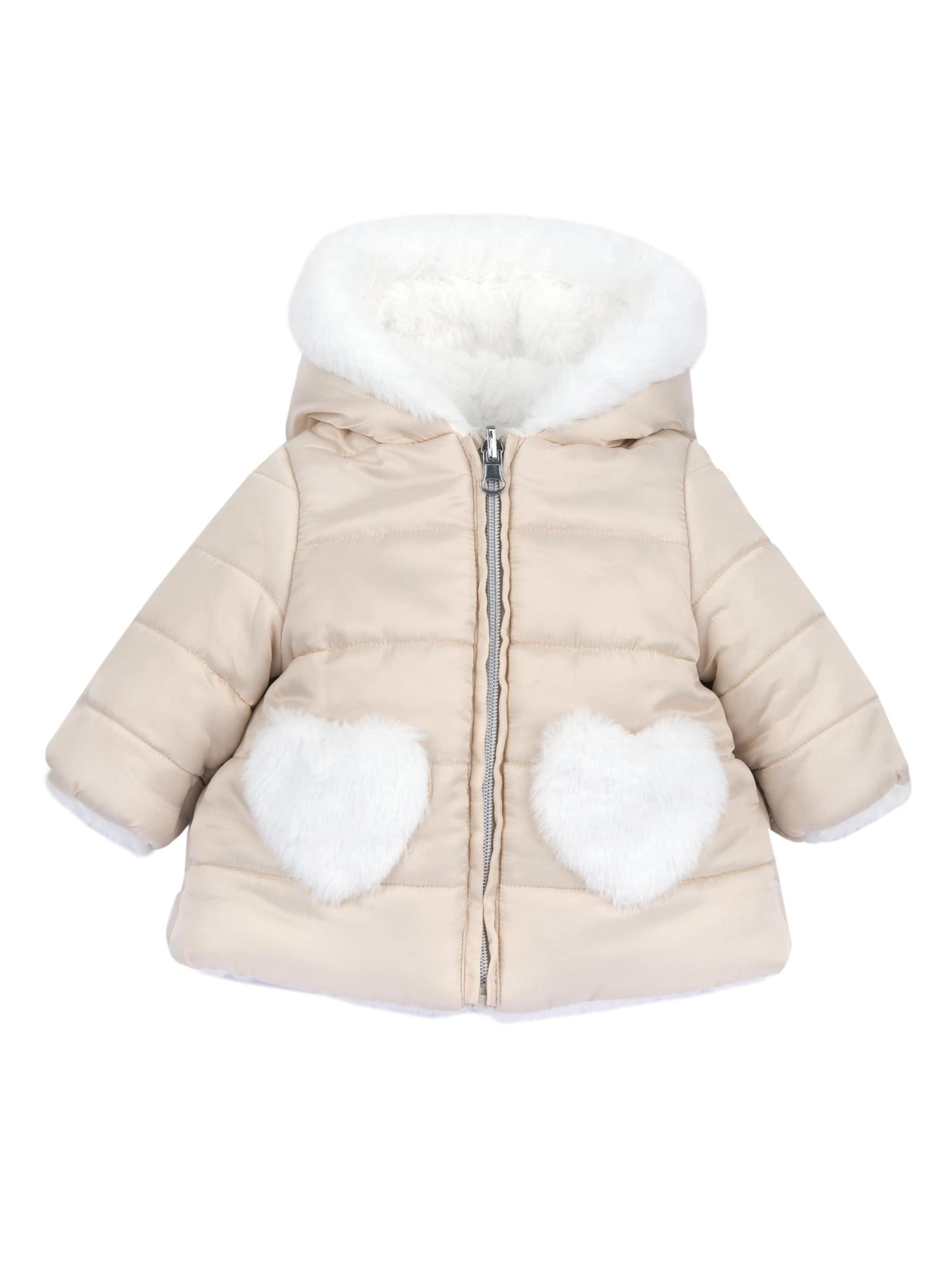 Geacă de iarnă de la Chicco pe bej: față