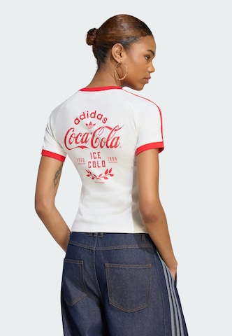 ADIDAS ORIGINALS Póló - fehér: elől