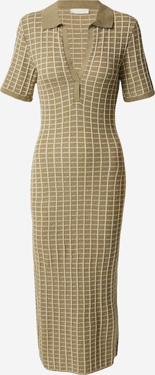 LeGer by Lena Gercke Knit dress 'Anaida' in Olive / White, Item view