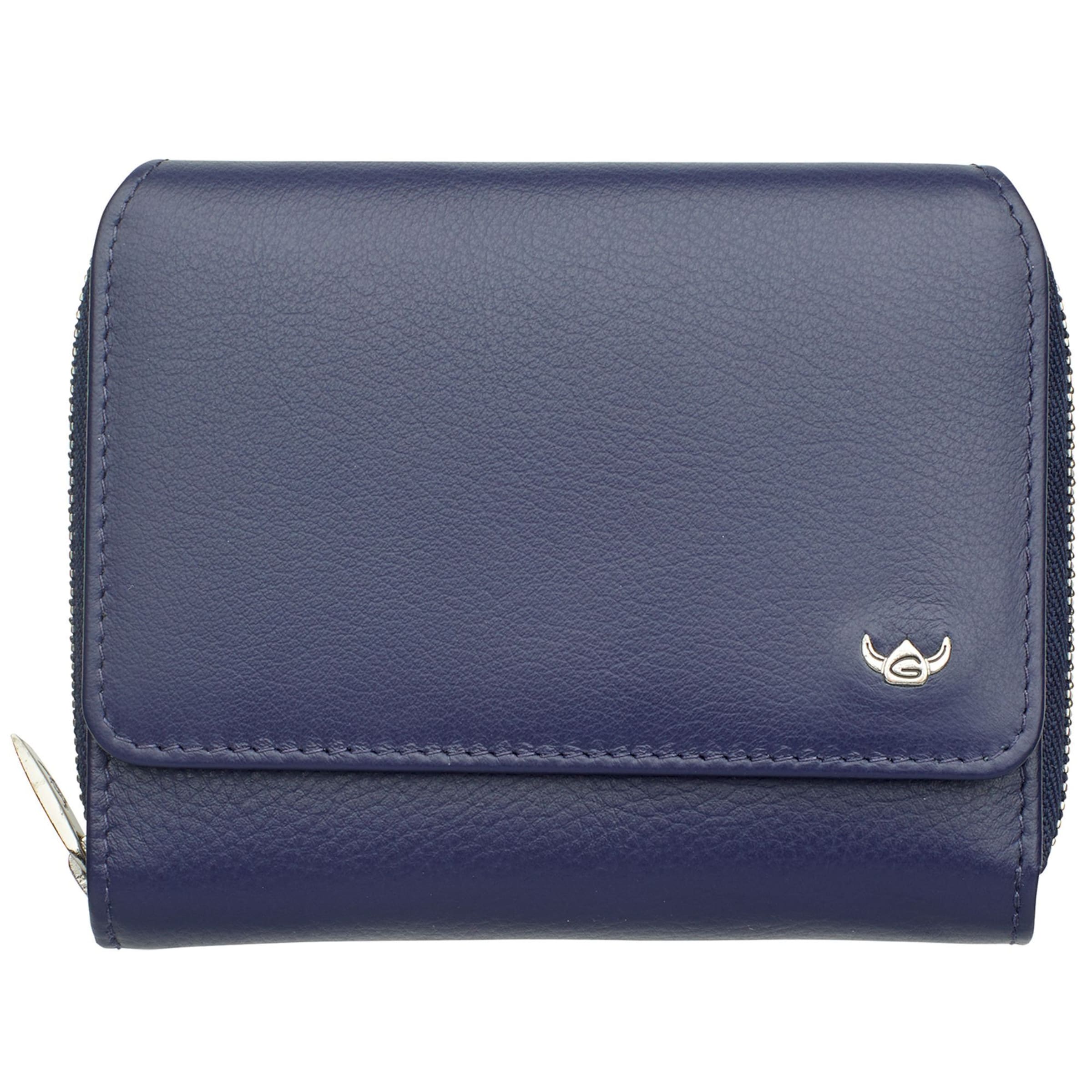 GOLDEN HEAD Portemonnaie in Blau: Vorderseite
