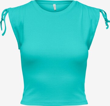 ONLY T-Shirt 'LAILA' in Blau: predná strana