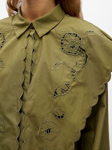 OBJECT Bluse i grøn