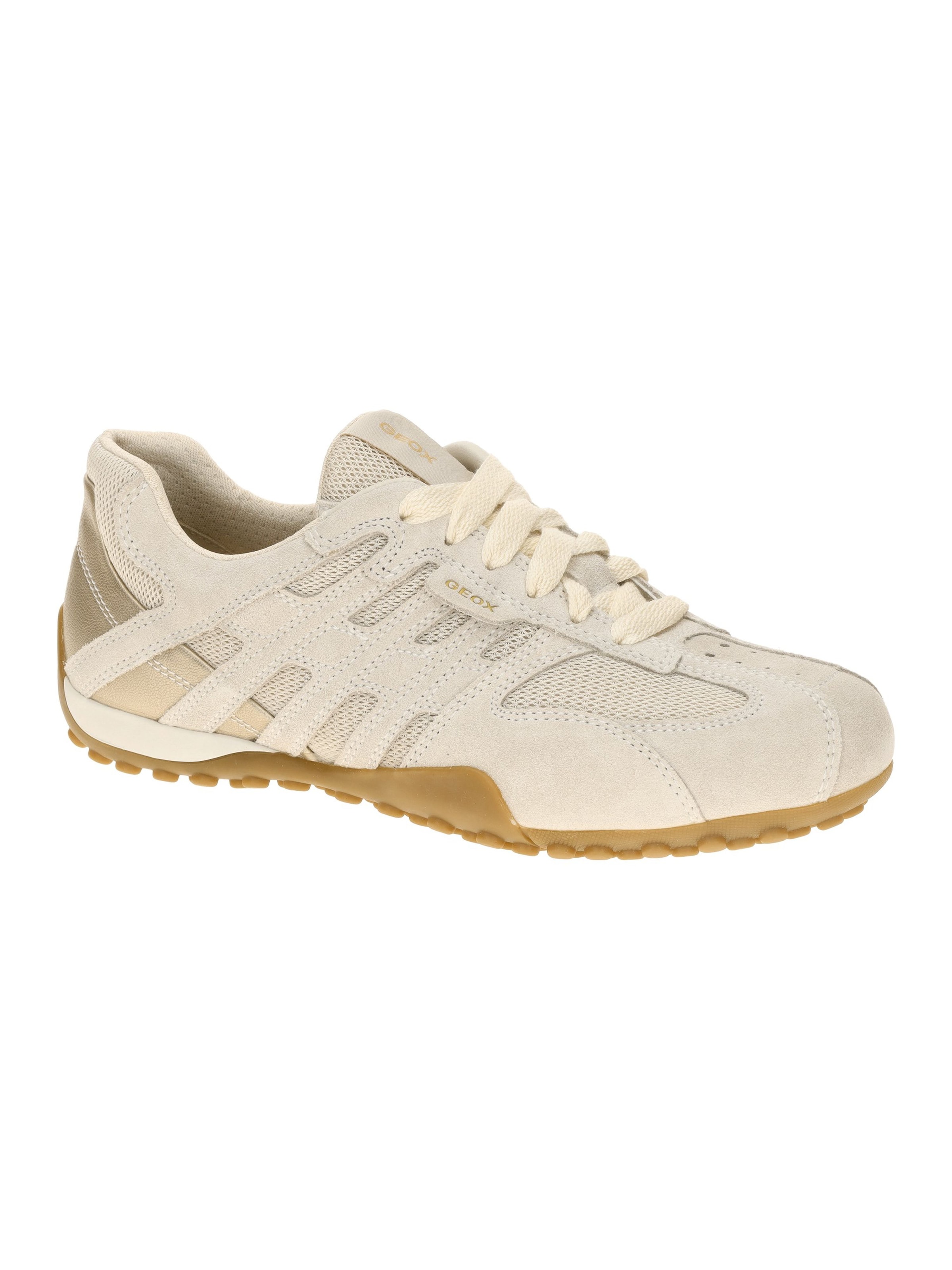 GEOX Schnürschuh in Grau: Vorderseite