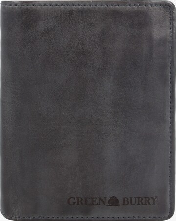 Portamonete 'Vintage' di GREENBURRY in grigio: frontale