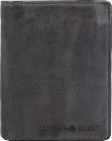 GREENBURRY Wallet 'Vintage' in Grey: front