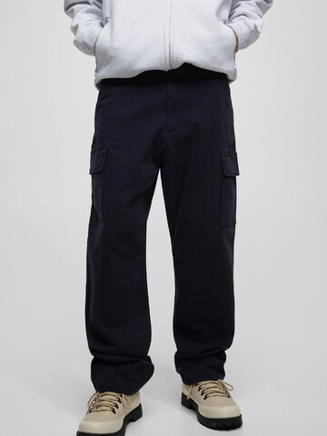 Loosefit Pantaloni cargo di Pull&Bear in blu