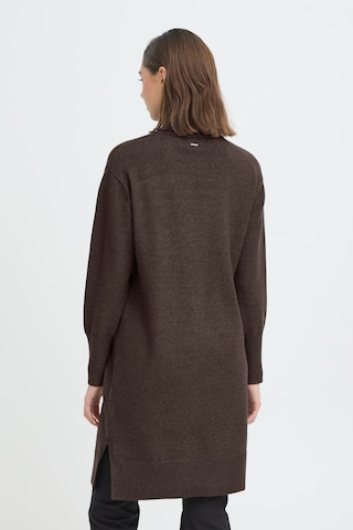 Pulz Knit dress 'PZSteffi' in Brown