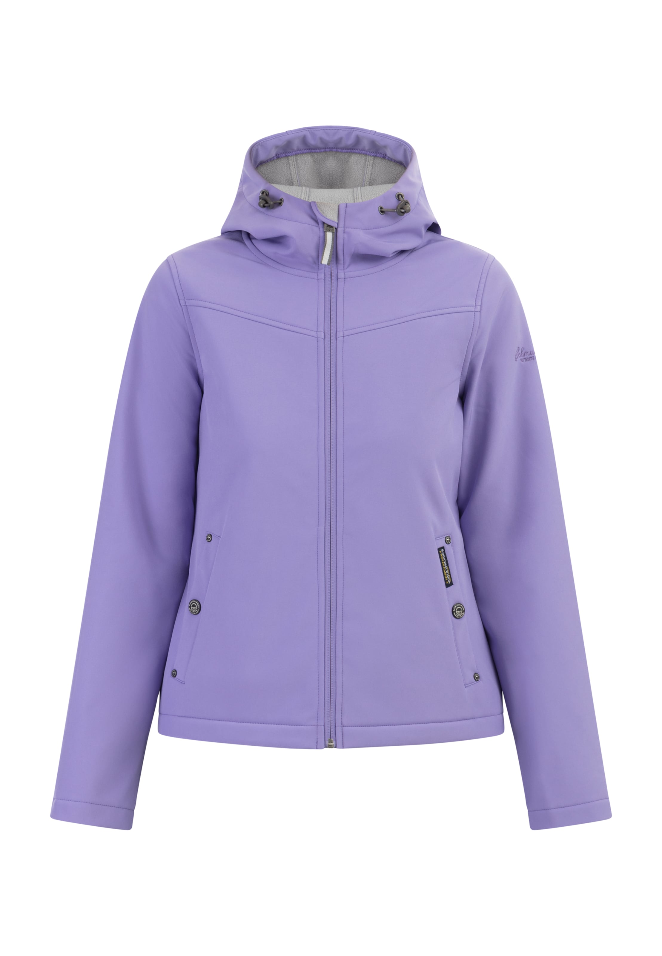 Veste fonctionnelle Schmuddelwedda en violet : devant