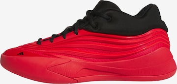 ADIDAS PERFORMANCE - Calzado deportivo 'Dame X' en rojo: frente