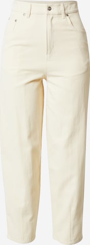 Wemoto Tapered Jeans 'Flo' in Beige: voorkant