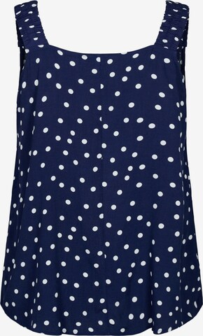 Zizzi Top 'Bella' in Blau