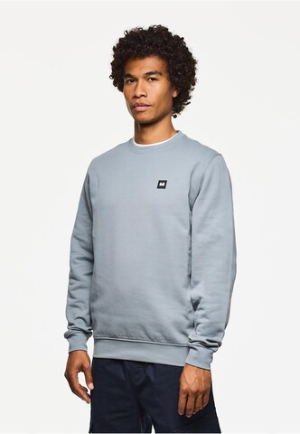 Weekend Offender Sweatshirt 'Ferrer' in Grau: Vorderseite