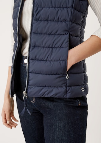 Gilet s.Oliver en bleu