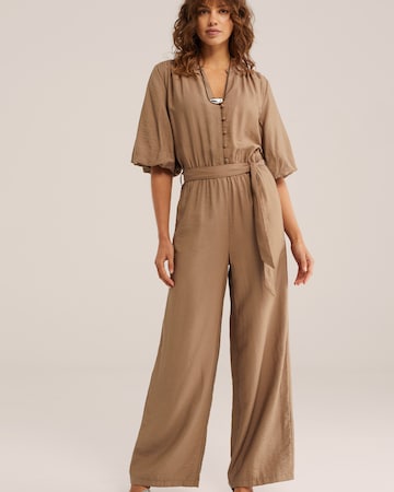 WE Fashion Jumpsuit i grå: forside