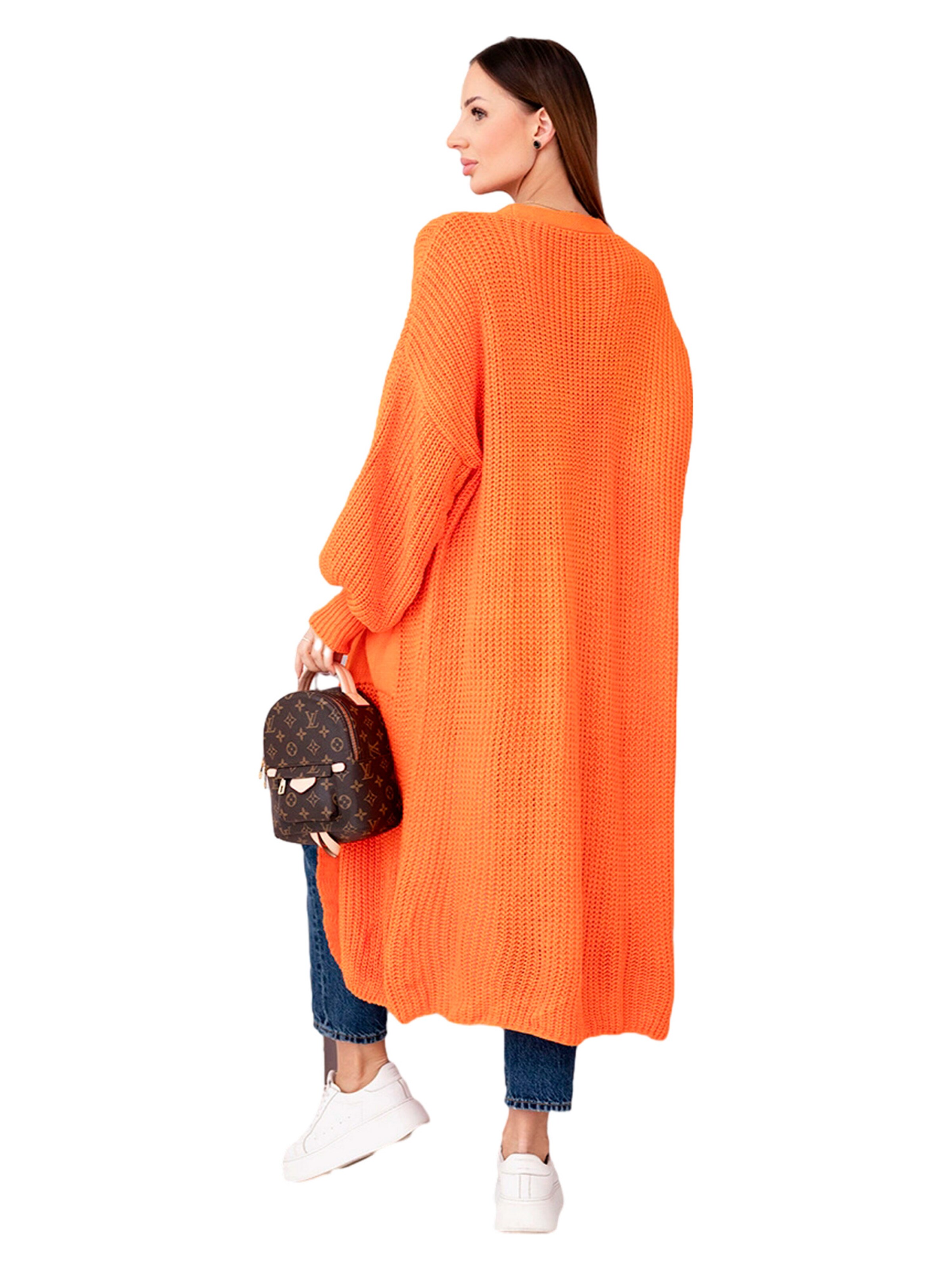 Lumera Kardigán 'Rubis' - Oranžová