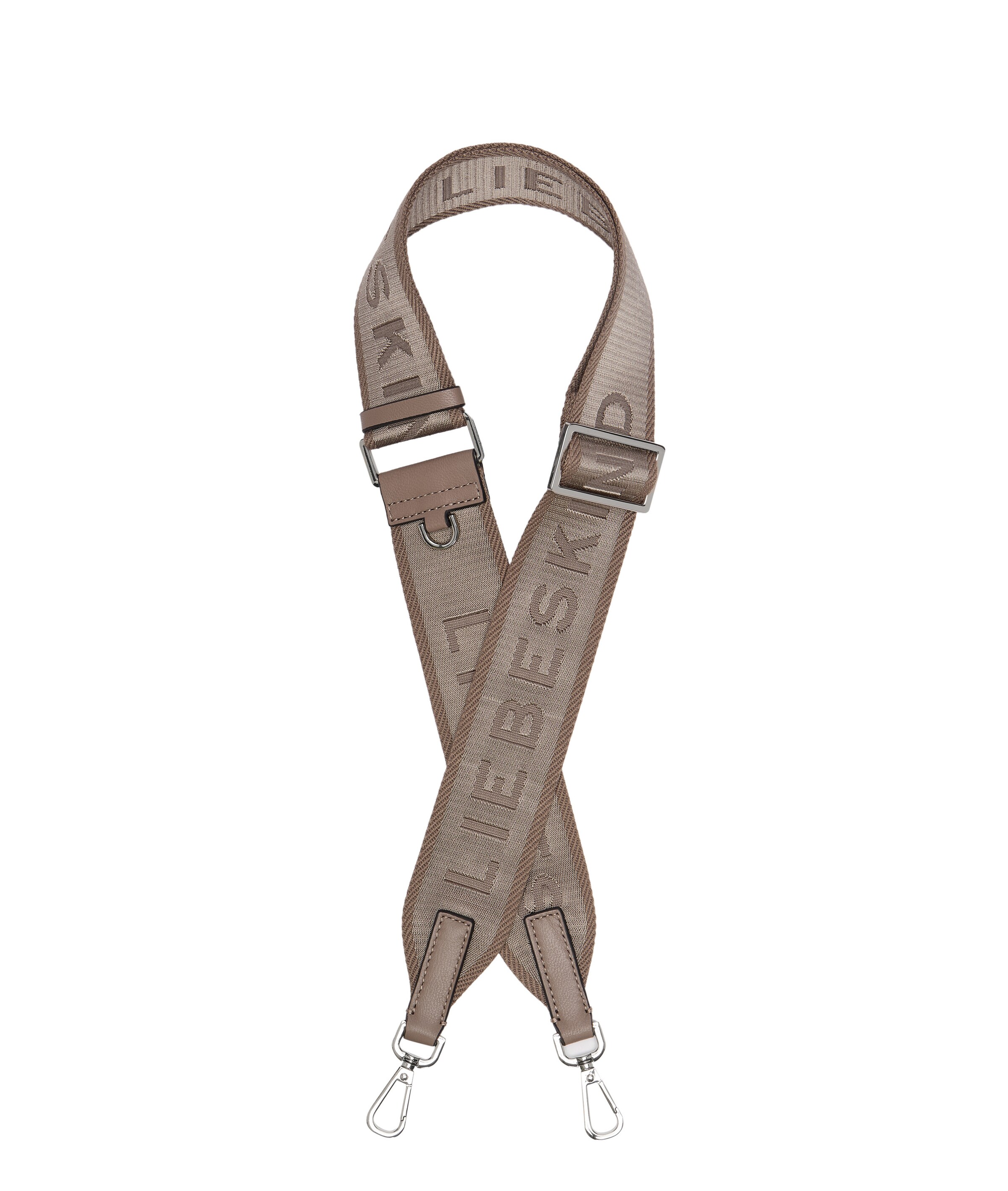 Liebeskind Berlin Schultergurt in Beige: Vorderseite