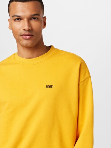 LEVI'S ® - Sweatshirt 'Gold Tab™ Crewneck' em laranja