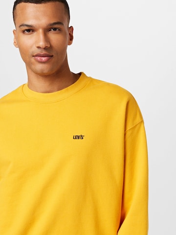 LEVI'S ® Bluzka sportowa 'Gold Tab™ Crewneck' w kolorze pomarańczowy