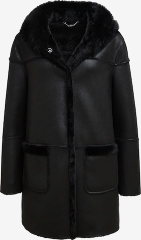 Funk since 1776 Wintermantel in Schwarz: Vorderseite