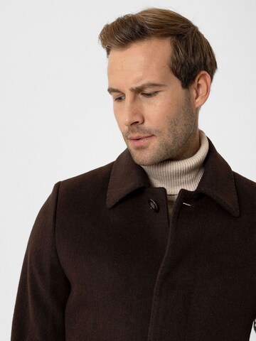 Moxx Paris Between-seasons coat 'Pedro' in Brown