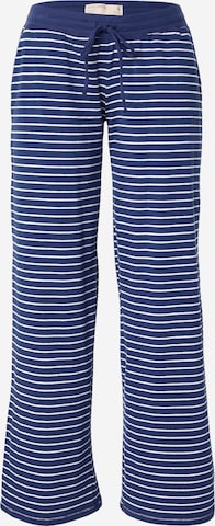 HOLLISTER Pajama Pants in Blue: front