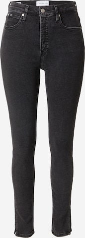 Calvin Klein Jeans Skinny Jeans in Black: front