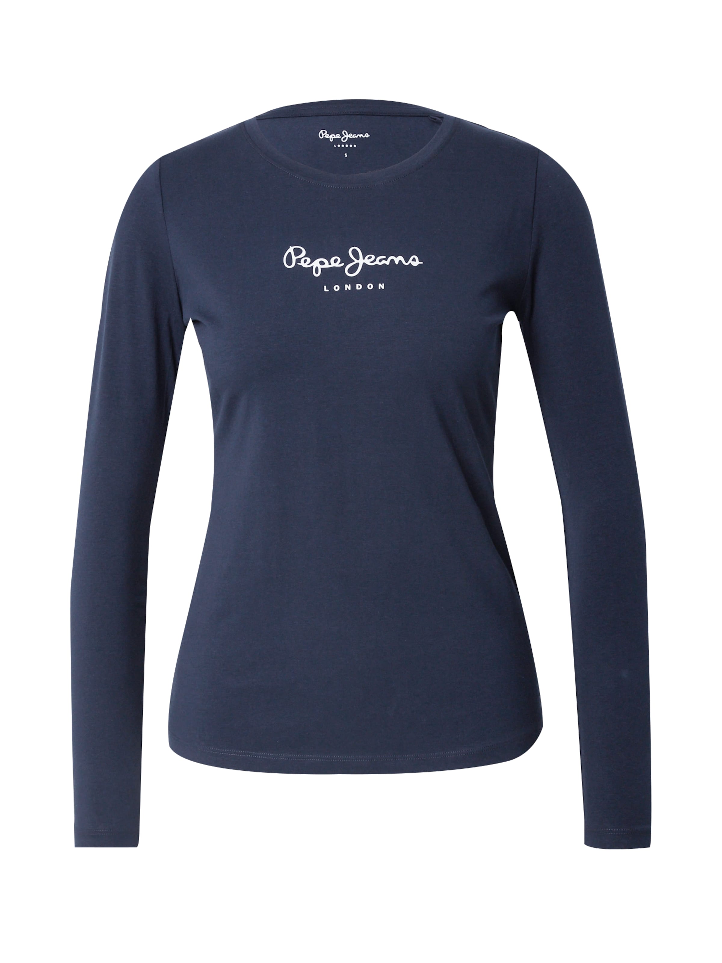 Pepe Jeans Koszulka 'New Virginia' w kolorze niebieski: przód