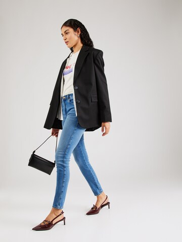 WRANGLER Skinny Τζιν 'HIGH SKINNY' σε μπλε