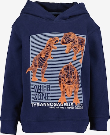 BLUE SEVEN Sweatshirt in Blauw: voorkant