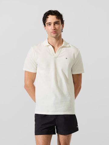 Karl Lagerfeld Shirt in Beige: voorkant