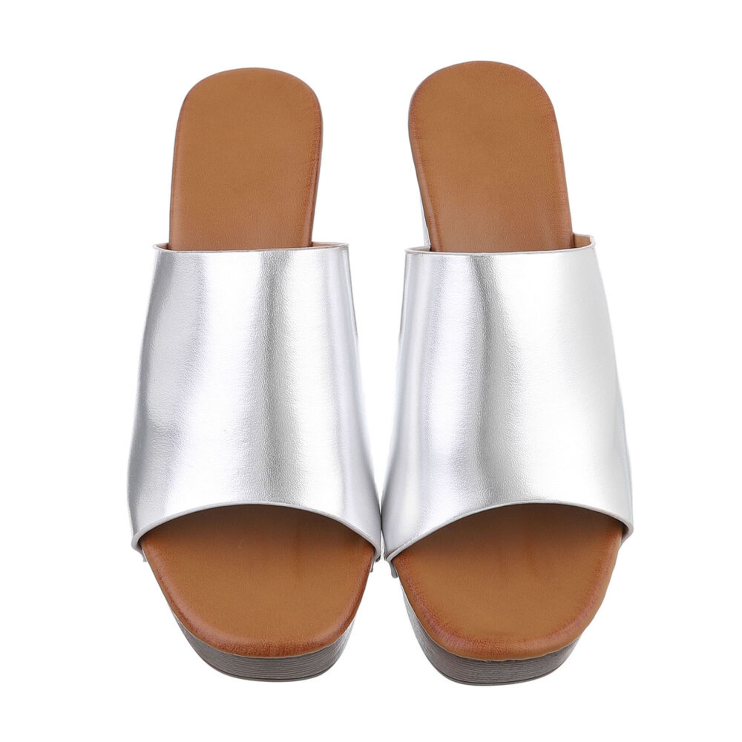 Ital-Design Mules in Silver