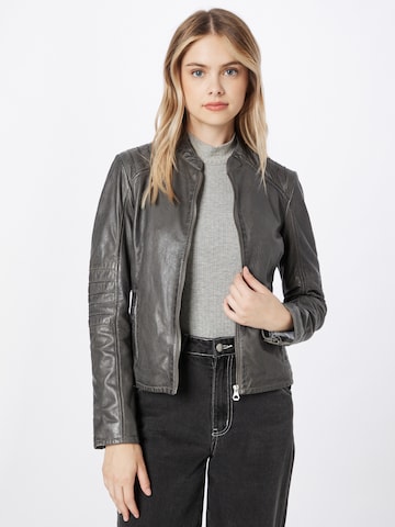 Gipsy Between-Season Jacket in Grey: front