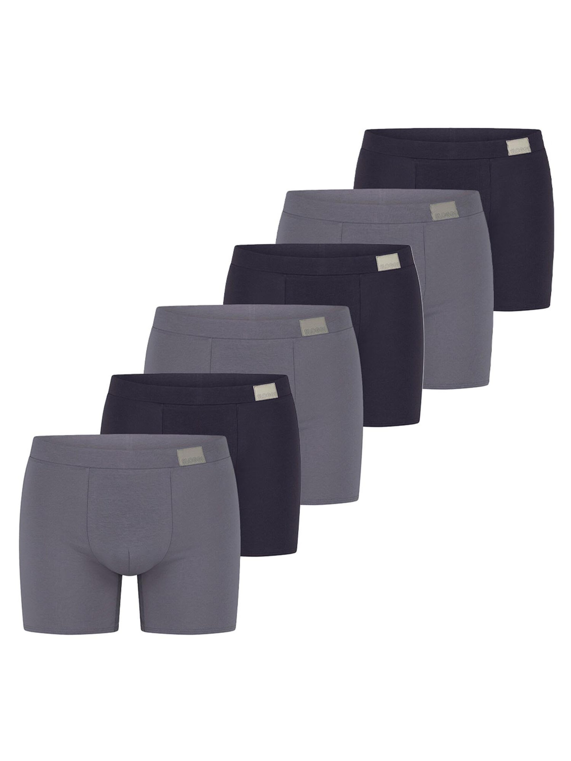 SLOGGI Boxershorts 'men GO Natural'‌‌ in Blau: Vorderseite