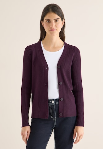 CECIL Strickjacke in Lila: Vorderseite