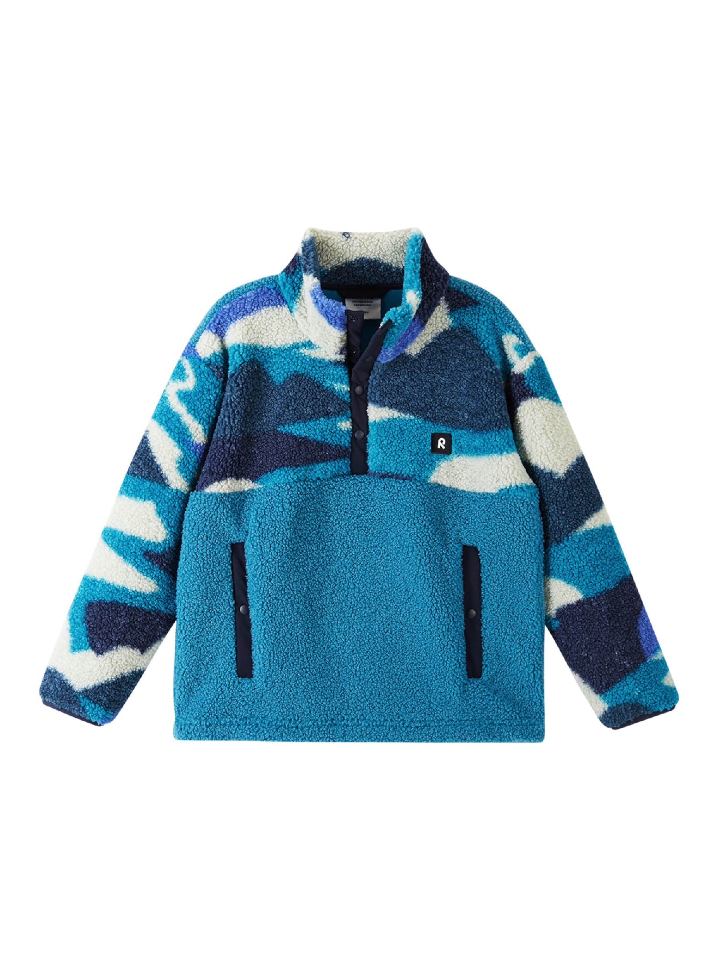 Veste en polaire 'Muhku' Reima en bleu : devant