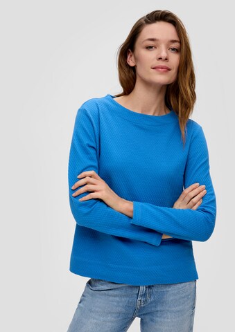 Pull-over s.Oliver en bleu : devant