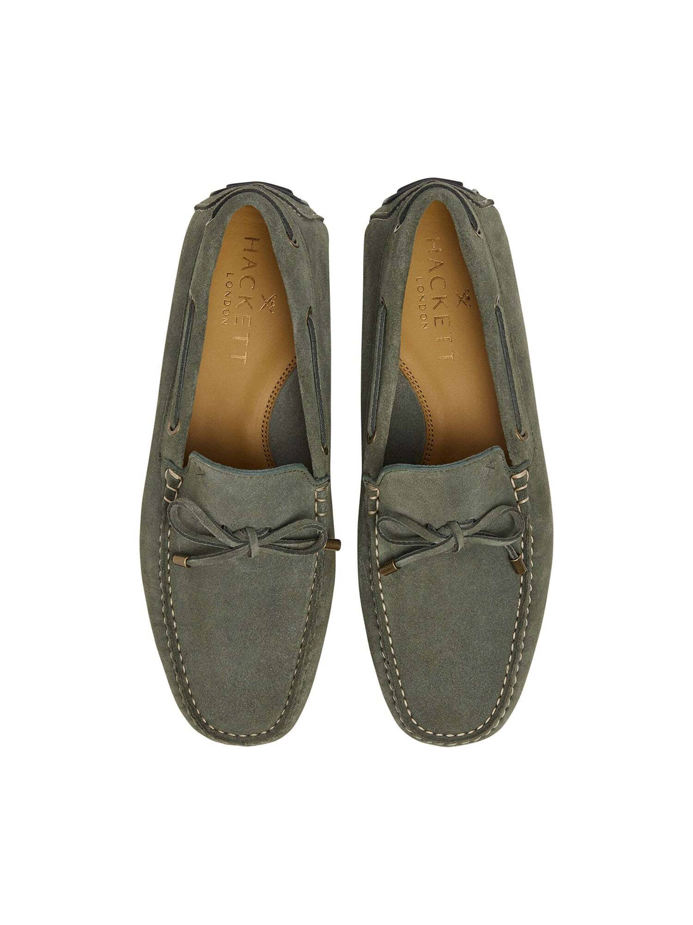 Mocassin 'Driver' Hackett London en vert