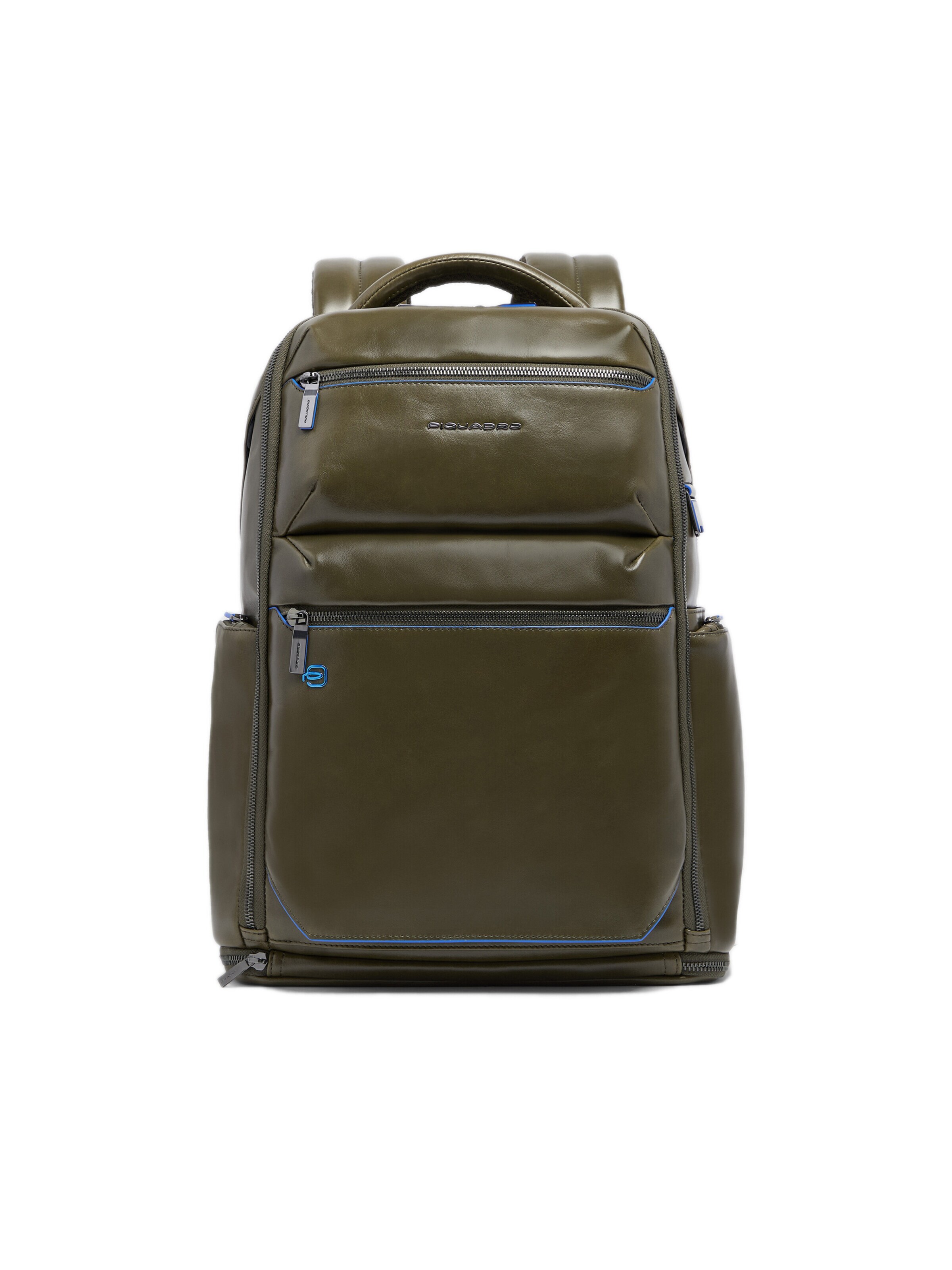 Piquadro Rucksack‌‌‌‌‌‌‌‌‌‌ in Grün: Vorderseite