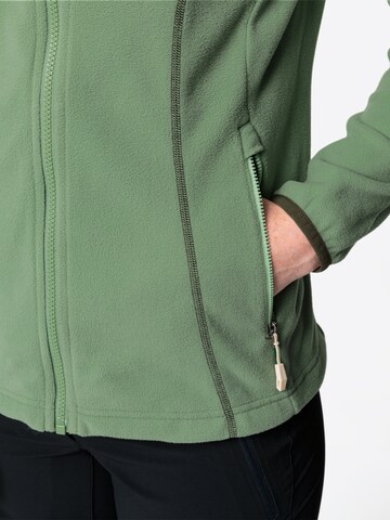 VAUDE Athletic Fleece Jacket 'Rosemoor' in Green