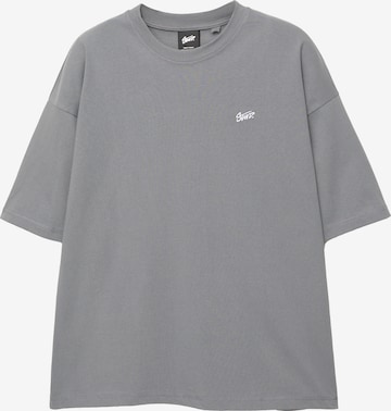 Pull&Bear Tričko 'STWD' - Modrá: predná strana