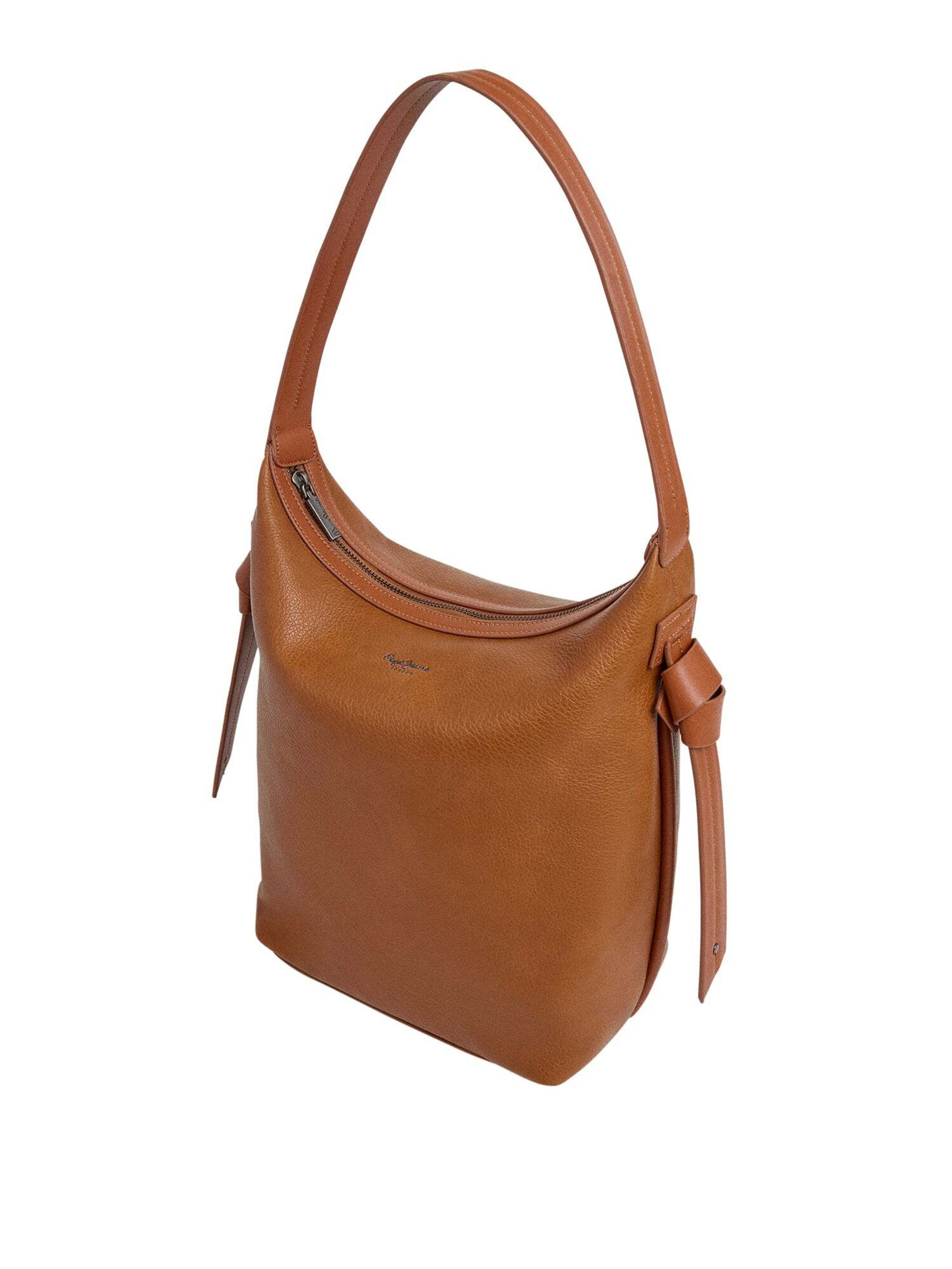 Borsa a spalla di Pepe Jeans in marrone