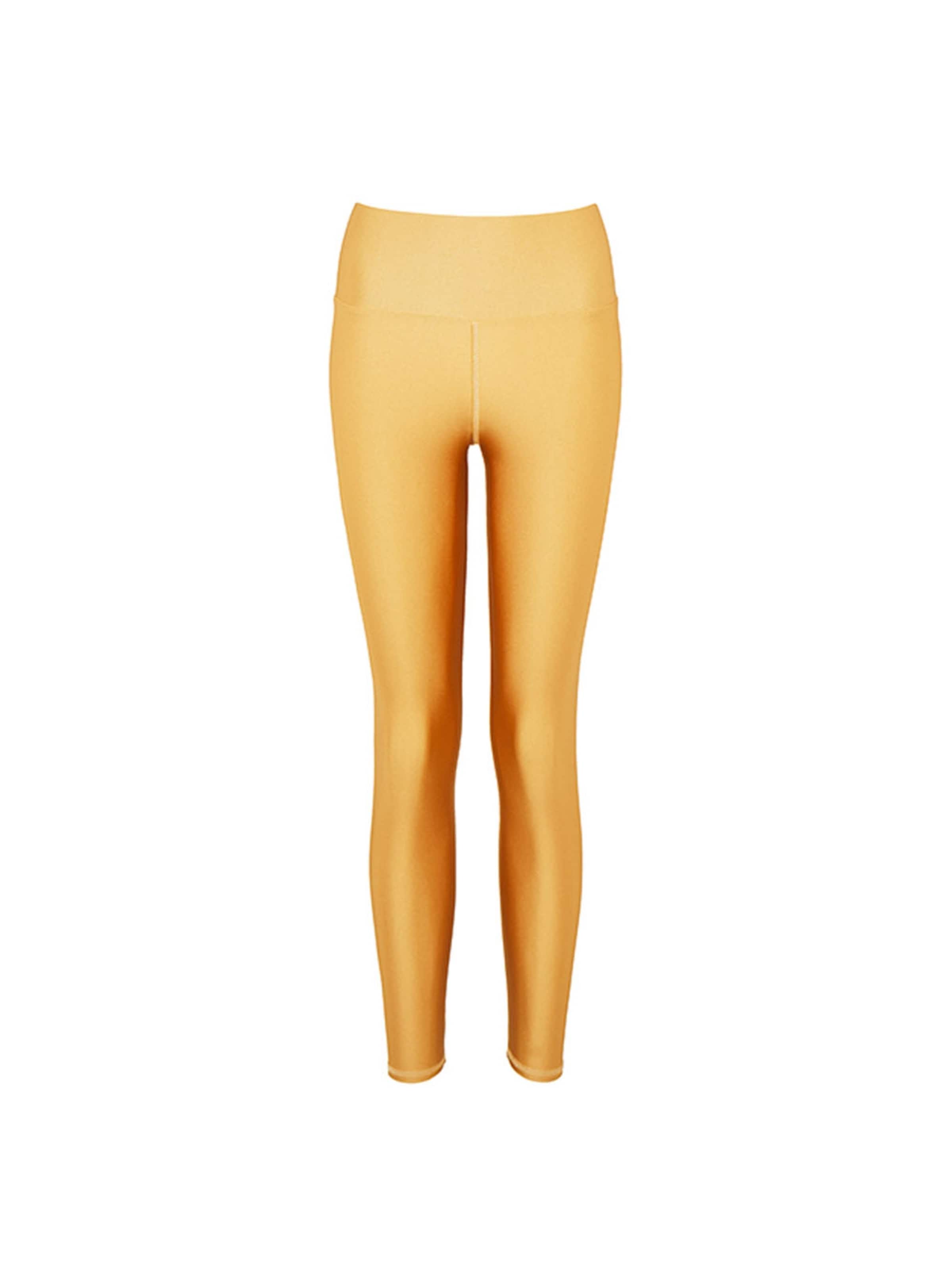 Kalaia Slim fit Leggings in Gold: front