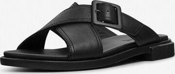 CAMPER Mules 'Edy' in Black: front