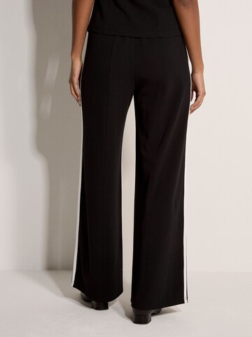 Wide Leg Pantalon ' ' Apricot en noir