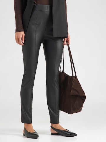 Regular Pantalon 'PAGANO' MM by Max Mara en noir : devant