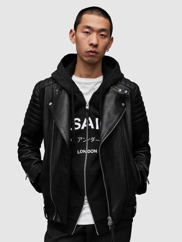 AllSaints Prehodna jakna 'SILAS' | črna barva: sprednja stran