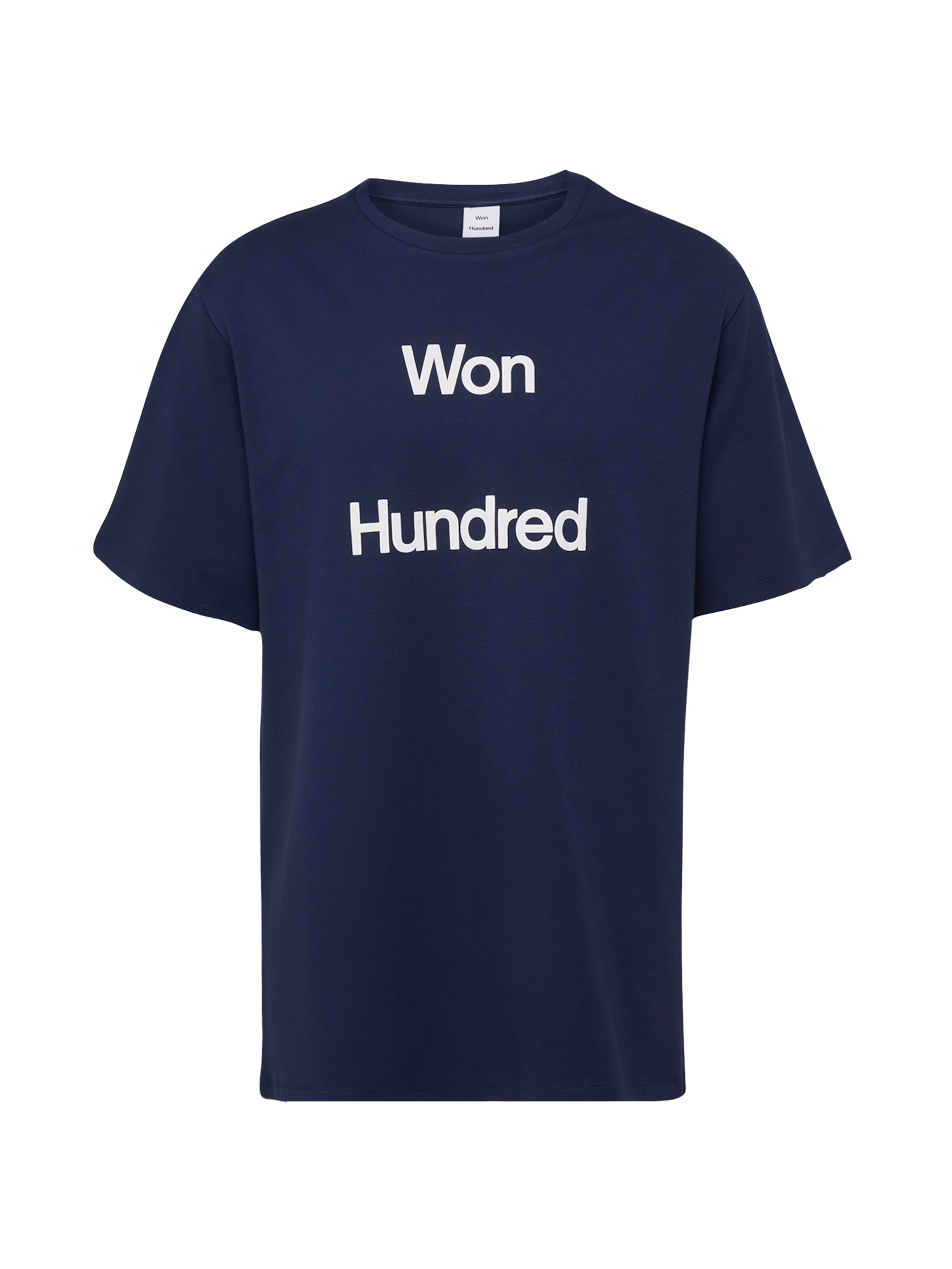 Won Hundred T-shirt 'Talinn' i blå: framsida