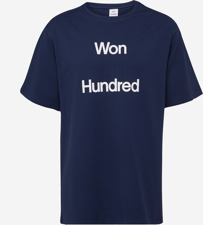 Won Hundred Shirt 'Talinn' in de kleur Blauw / Wit, Productweergave